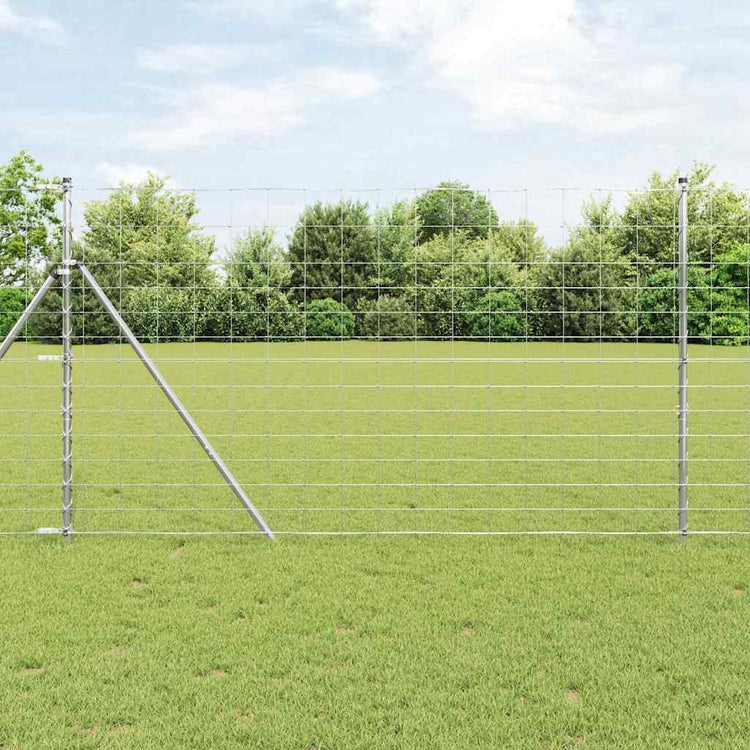 Vidaxl wilde hek warm verzinkt 1000 x 140 x 0.18 cm ijzer