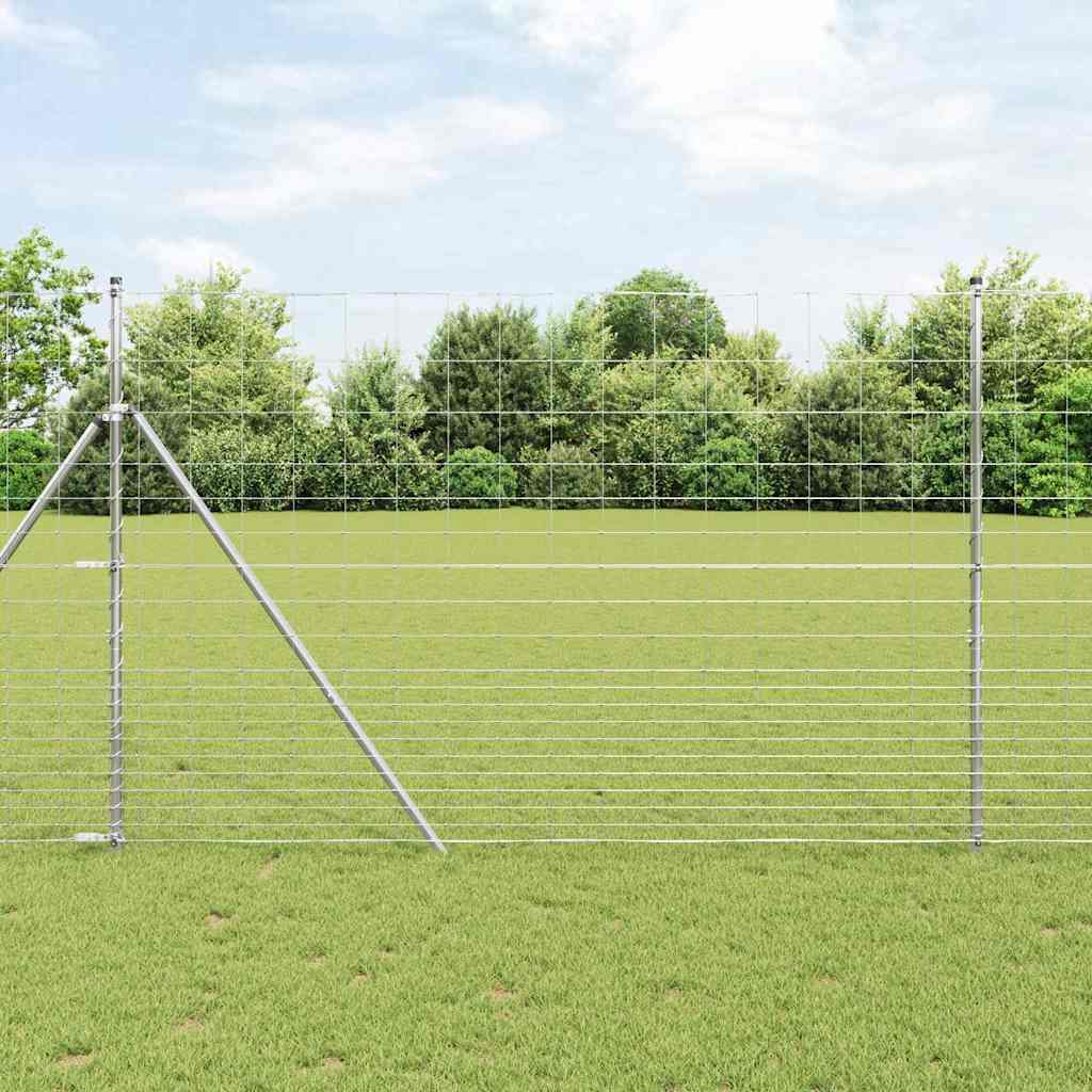 Vidaxl wildhek 1000 x 160 x 0,18 cm ijzer warm verzinkt