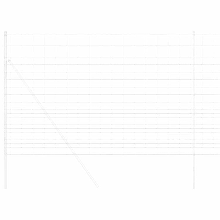 Vidaxl wilde hek 1000 x 150 x 0.18 cm ijzer warm verzinkt