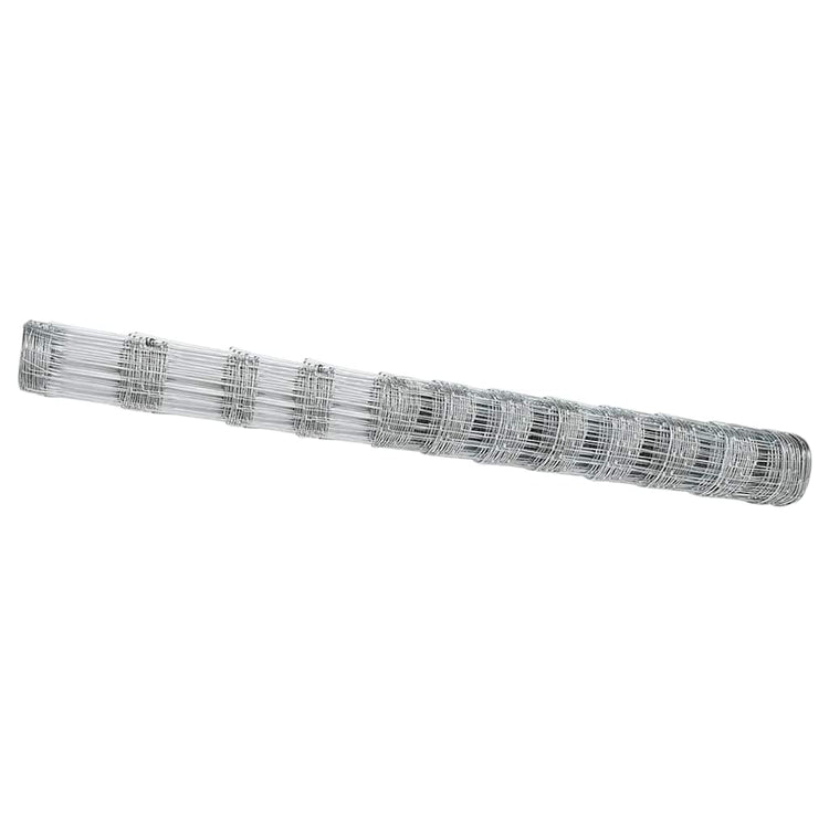 Vidaxl weidehekwerk zilver