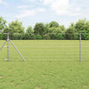 Vidaxl weidehekwerk zilver 100 x 0,8 m gegalvaniseerd staal