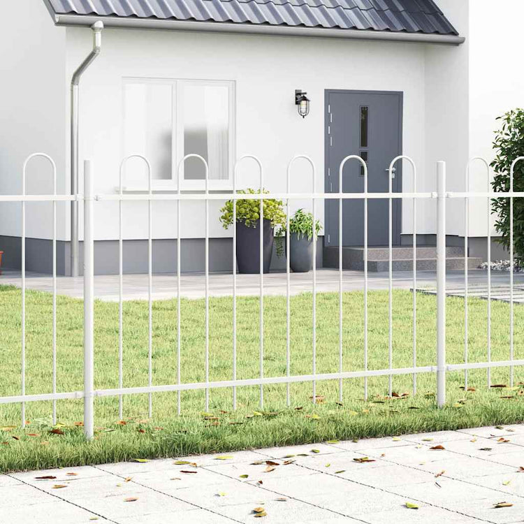 Vidaxl tuinhek boxtel wit