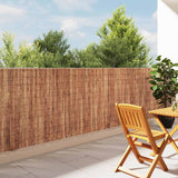 Vidaxl schorsschutting 400 x 125cm schors bruin - afbeelding 1