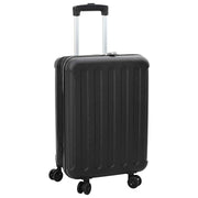 Vidaxl koffer met slot zwart 43 x 27 x 66 cm abs kunststof - afbeelding 1