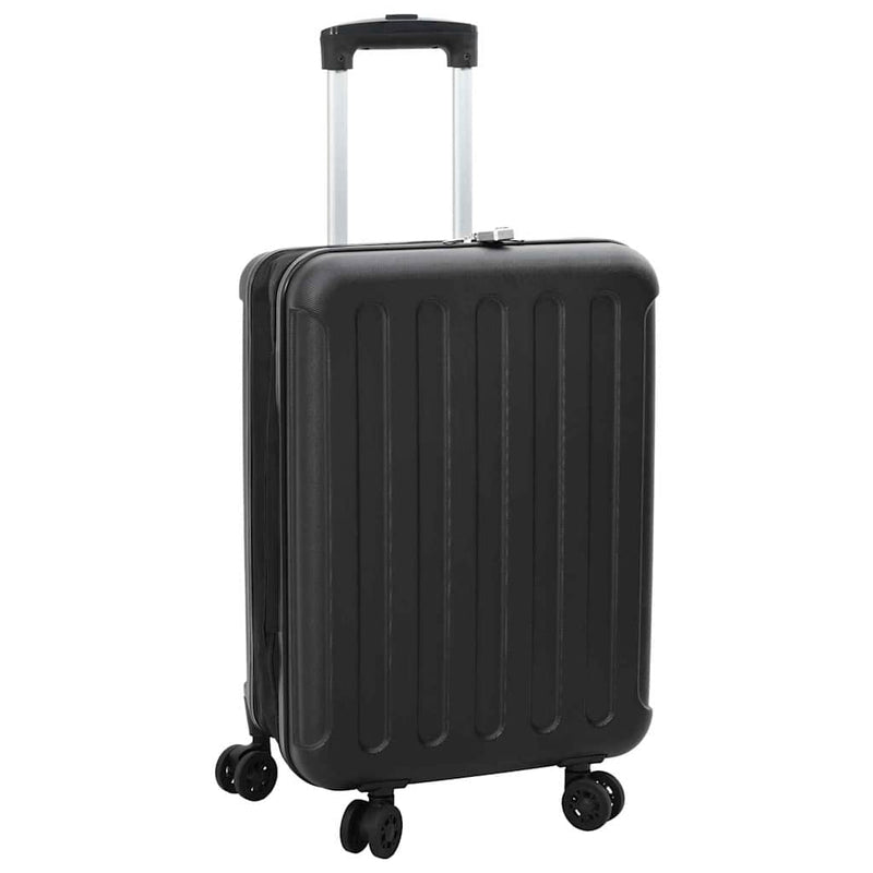 Vidaxl koffer met slot zwart 43 x 27 x 66 cm abs kunststof
