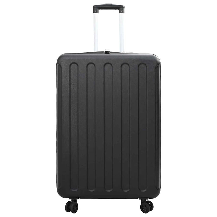 Vidaxl koffer met slot zwart 50 x 30 x 76 cm abs kunststof