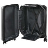 Vidaxl koffer met slot zilver 34 x 23 x 55.5 cm abs kunststof