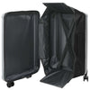 Vidaxl koffer met slot zilver 50 x 30 x 76 cm abs kunststof