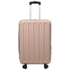 Vidaxl koffer met slot roségoud 43 x 27 x 66 cm abs kunststof
