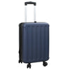 Vidaxl koffer met slot donkerblauw 34 x 23 x 55.5 cm abs kunststof
