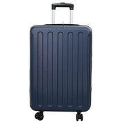 Vidaxl koffer met slot donkerblauw 43 x 27 x 66 cm abs kunststof - afbeelding 2