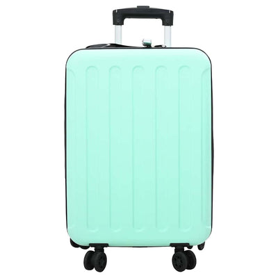 Vidaxl koffer met slot mintgroen 34 x 23 x 55.5 cm abs kunststof