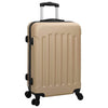 Vidaxl koffer met slot 3 pcs champagne 50 x 31 x 78 cm abs kunststof