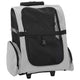 Vidaxl huisdierentrolley 3-in-1 48x32x(57-106) cm oxford stof grijs