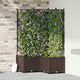 Vidaxl plantenbak 3 st bruin 80 x 80 x 143 cm pp