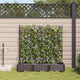 Vidaxl plantenbak 3 st bruin 120 x 40 x 126 cm pp