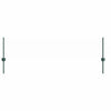 Vidaxl afrasteringspaal 5 pcs groen 80 cm staal