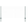 Vidaxl afrasteringspaal 5 pcs groen 140 cm staal