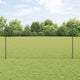 Vidaxl afrasteringspaal 11 pcs grijs 120 cm staal