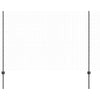 Vidaxl afrasteringspaal 11 pcs grijs 160 cm staal