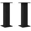 Vidaxl luidspreker standaards 2 pcs zwart eiken 30 x 30 x 80 cm