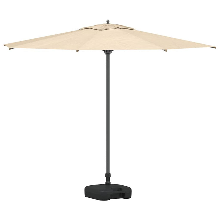 Vidaxl parasolvoet zwart 45 x 45 x 29,5 cm hoogwaardig polyethyleen