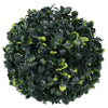 Vidaxl kunstbuxusballen met led-verlichting 4 st 12 cm groen