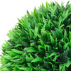 Vidaxl kunstbuxusballen met led-verlichting 2 st 47 cm groen