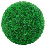 Vidaxl kunstbuxusballen met led-verlichting 2 st 27 cm groen - afbeelding 2