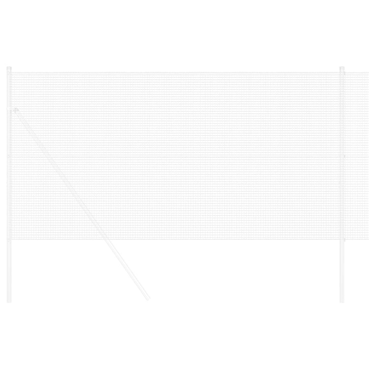 Vidaxl gelast gaashek 1000 x 140 cm zilver