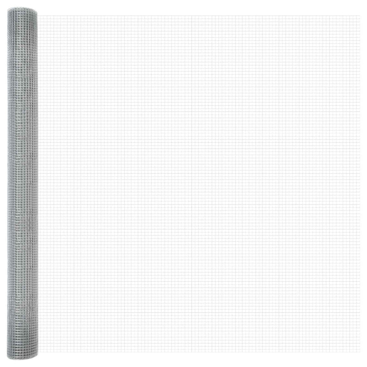 Vidaxl gelast gaashek 2500 x 160 cm zilver