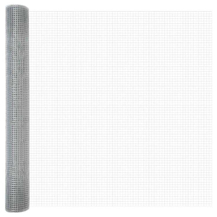 Vidaxl gelast gaashek 5000 x 140 cm zilver