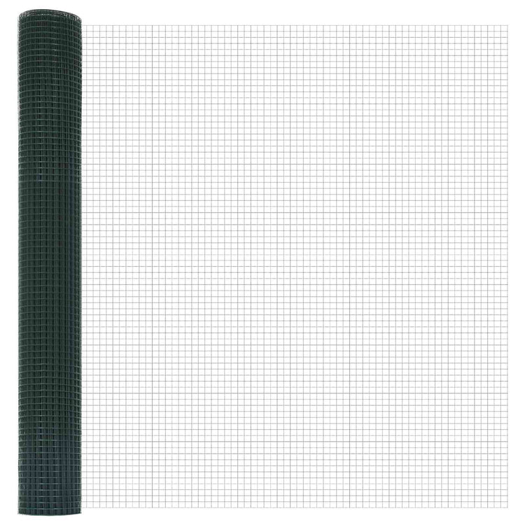 Vidaxl gelaste draadhek groen 1.4 x 10 m