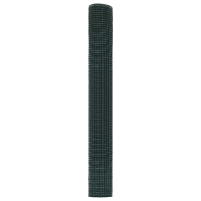 Vidaxl gelaste draadhek groen 1.2 x 25 m