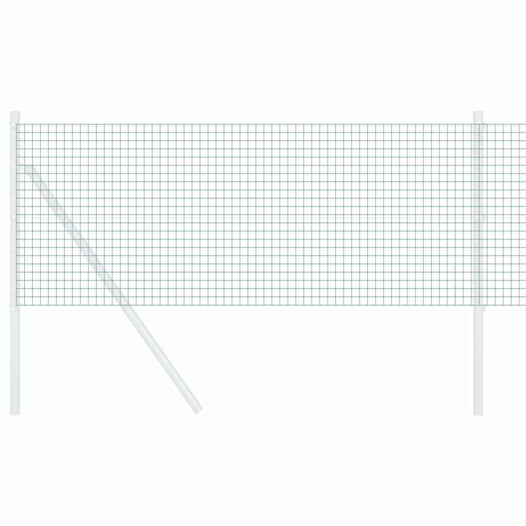 Vidaxl gelaste draadhek groen 0.5 x 100 m