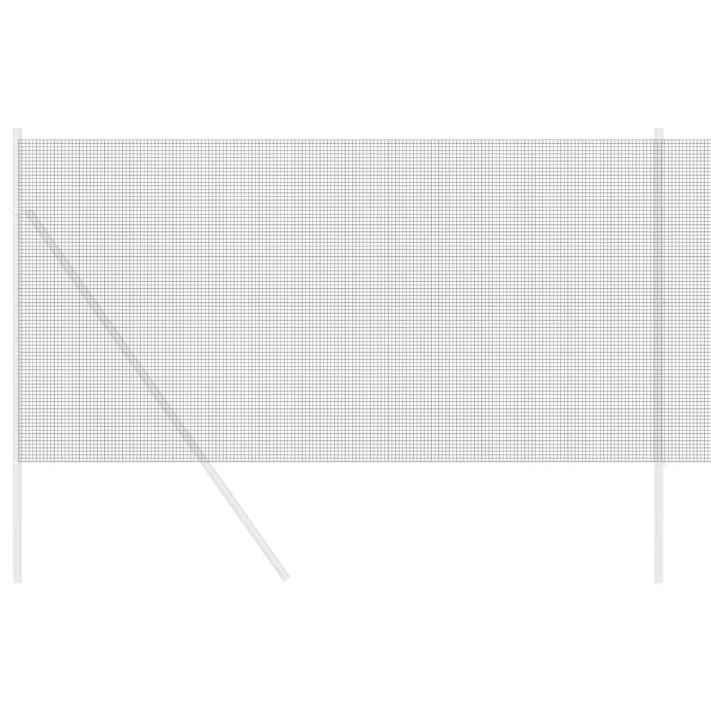 Vidaxl gelaste draadhek grijs 1.4 x 10 m