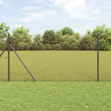 Vidaxl gelast gaashek 1000 x 150 cm rood - afbeelding 1