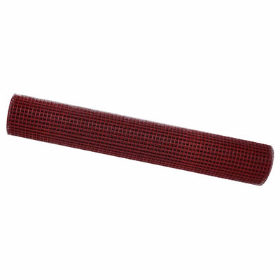 Vidaxl gelaste draadhek rood 1.5 x 10 m
