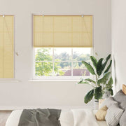 Vidaxl rolgordijn natuur 140 x 160 cm bamboe - afbeelding 1
