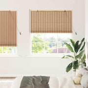 Vidaxl rolgordijn natuur 140 x 220 cm bamboe - afbeelding 1