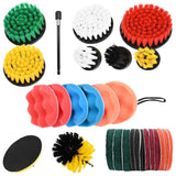 Vidaxl auto borstelset multikleur poly rattan - afbeelding 2