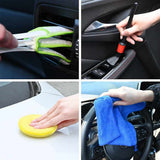 Vidaxl auto borstelset multikleur poly rattan - afbeelding 3