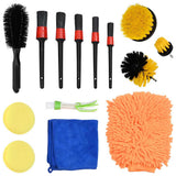 Vidaxl auto borstelset multikleur poly rattan - afbeelding 2