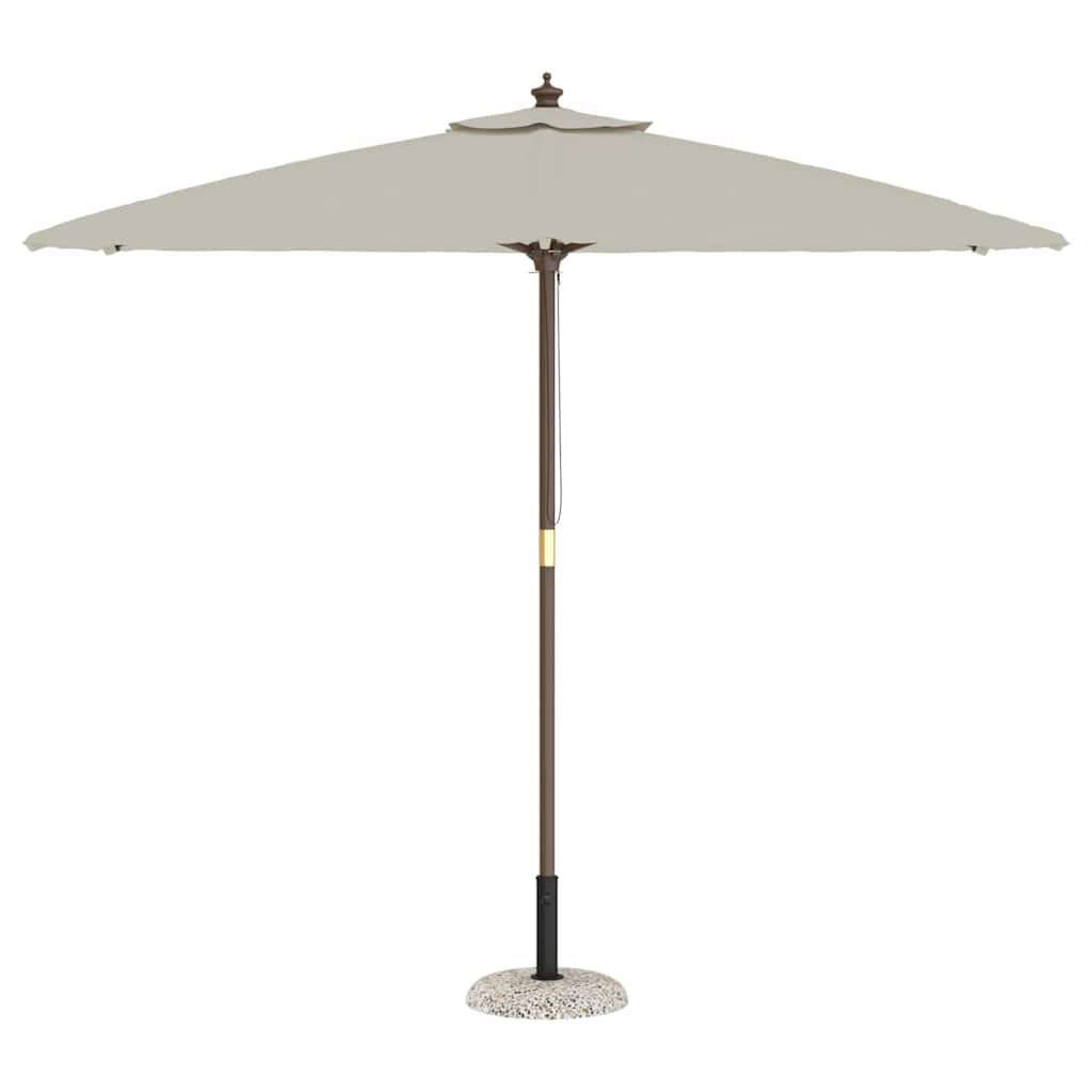 Vidaxl parasolvoet multikleur ø 45 x 33 cm betonkleurig