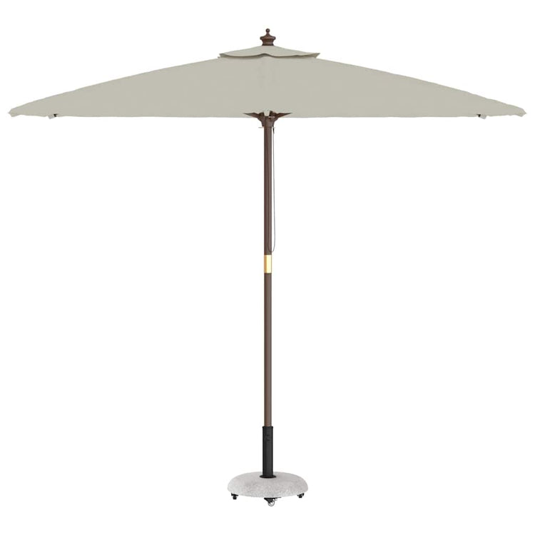 Vidaxl parasolvoet lichtgrijs ø 45 x 40 cm betonkleurig