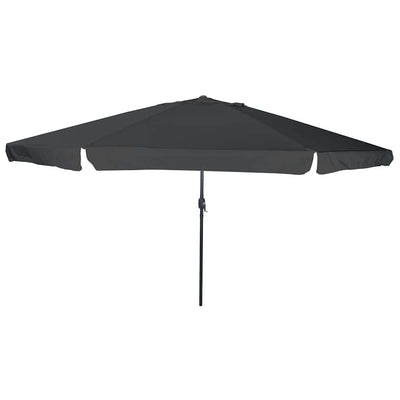 Vidaxl tuinparasol antraciet 394 x 394 x 248 cm polyester en staal