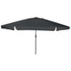 Vidaxl tuinparasol antraciet 394 x 394 x 248 cm polyester en staal