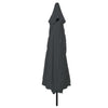 Vidaxl tuinparasol antraciet 395 x 395 x 245 cm polyester en staal