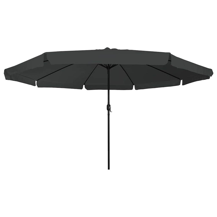 Vidaxl tuinparasol antraciet 394 x 394 x 248 cm polyester en staal