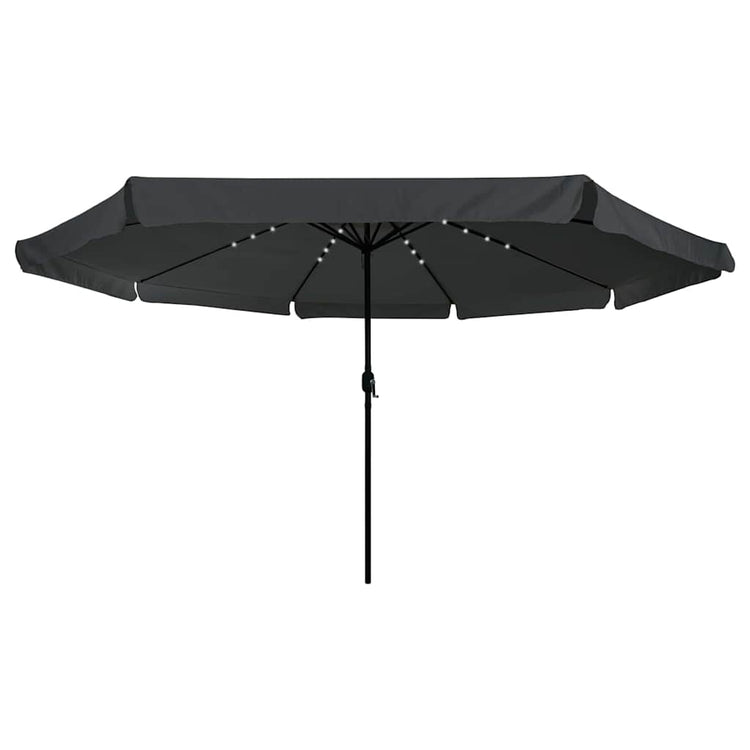 Vidaxl tuinparasol antraciet 395 x 395 x 245 cm polyester